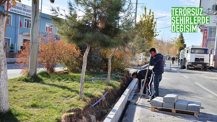 Mazıdağı belediyecilik hizmetleriyle tanıştı