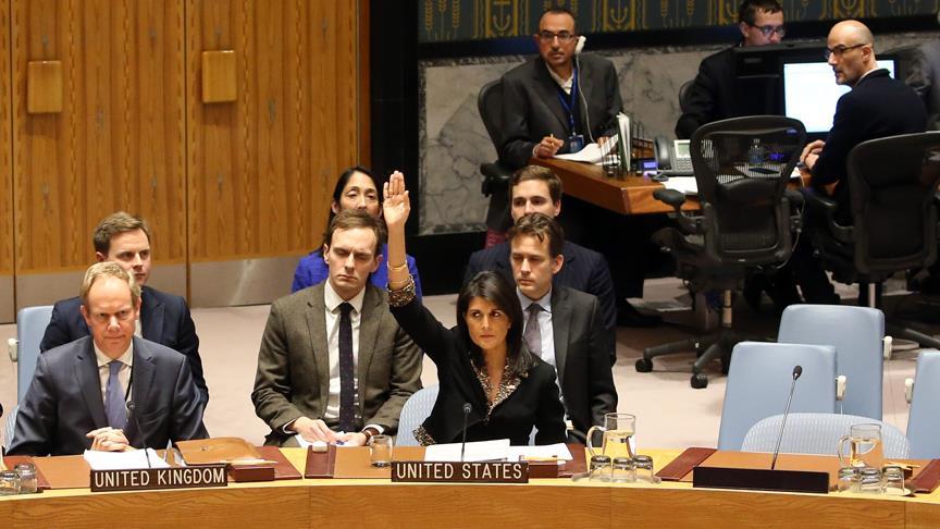 'ABD Kudüs konusunda BM üyelerini uyardı' iddiası
