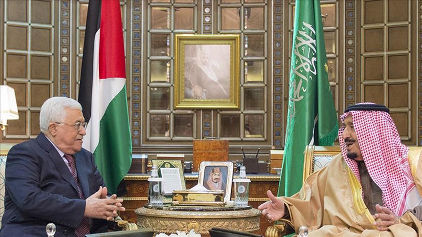 Palestine president, Saudi king discuss Jerusalem issue