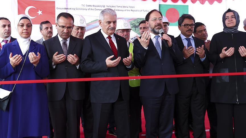 Türkiye Cumhuriyeti Dakka Büyükelçiliği'nin temeli atıldı