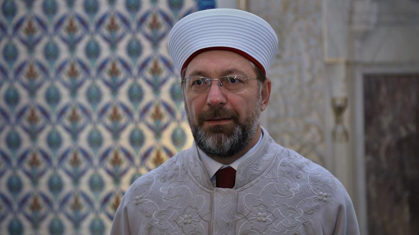 Diyanet İşleri Başkanı Prof. Dr. Erbaş: BM Genel Kurulunun kararı ABD'ye vurulan tokattır
