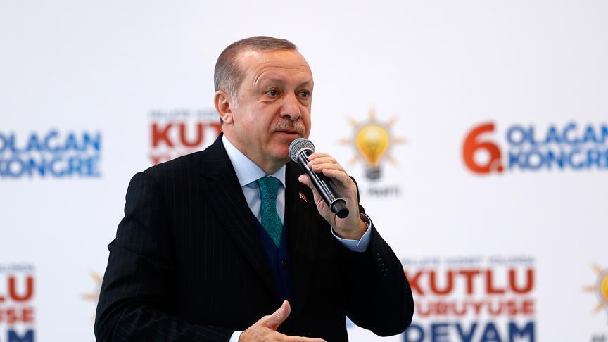 Money, intimidation cannot buy will, Erdogan tells US