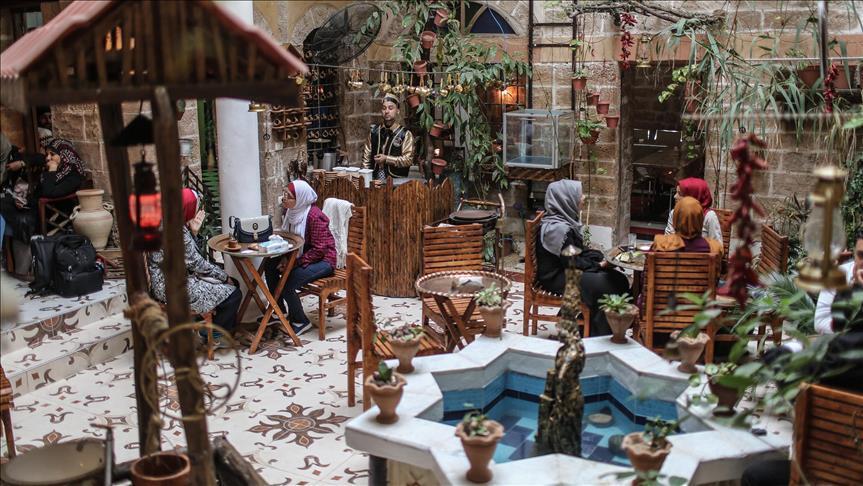 Bangunan era Ottoman di Gaza disulap jadi restoran 
