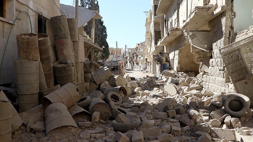 Силы Асада за 5 лет применили в Сирии до 70 тыс бочковых бомб 
