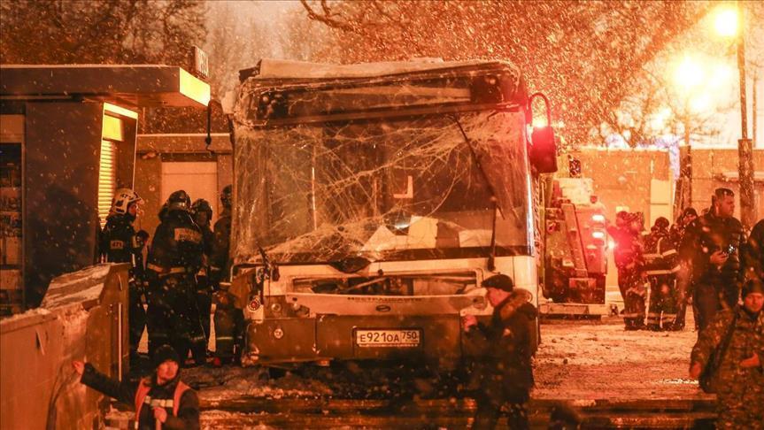 Moscou: 5 morts et 15 blessés dans un accident de bus