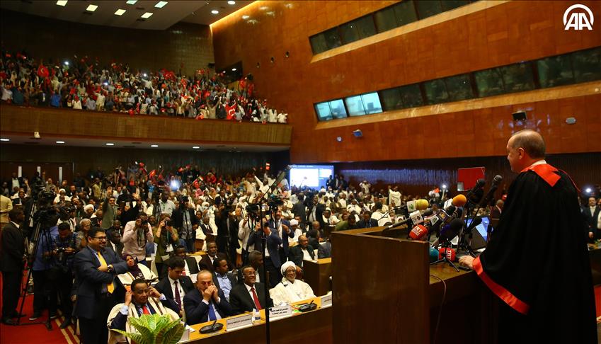 أردوغان ننتظر فتح قسم للغة التركية في جامعة الخرطوم