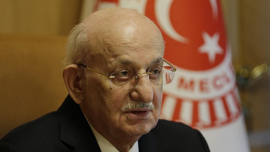 Turkish parliament speaker commemorates national poet