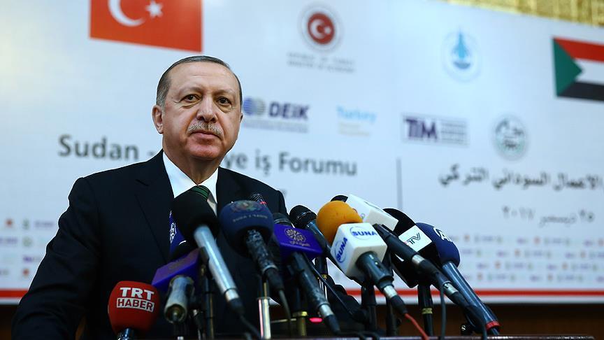 أردوغان: وقعّنا 22 اتفاقية مع السودان ونهدف لرفع حجم التجارة