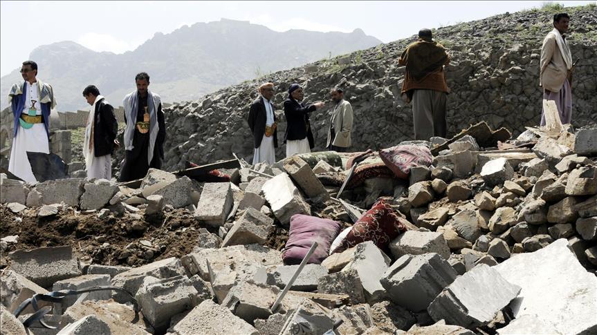 Saudi-led coalition strikes Houthi targets in N. Yemen
