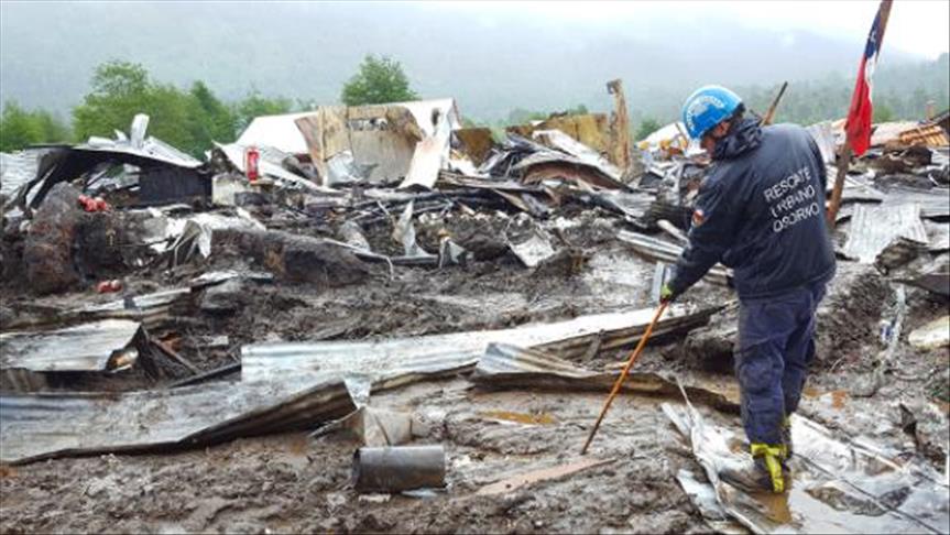 En Chile aumentan a 16 los muertos por un deslizamiento de tierra