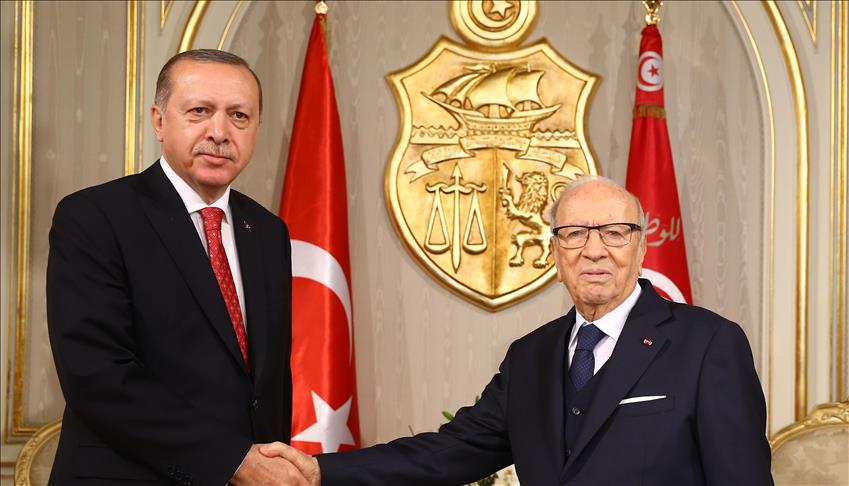 Turkey to strengthen trade ties with Tunisia: Erdogan