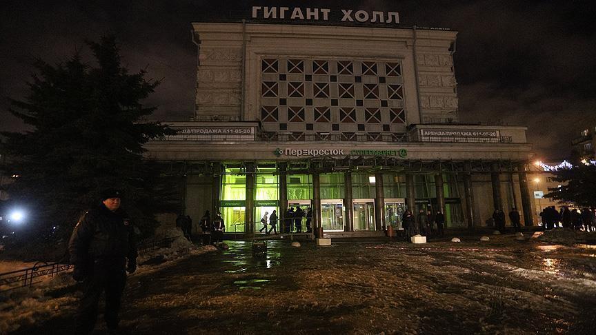 Ledakan hantam toko di kota St. Petersburg Rusia