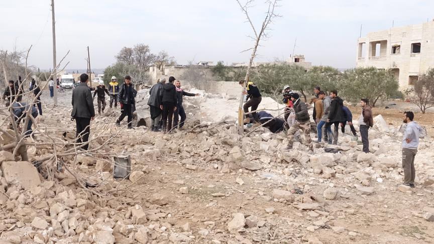 Regime, Russian warplanes hit Syria’s Idlib, killing 22