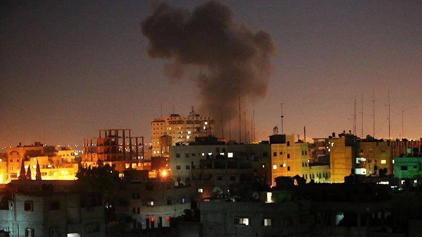 Israel hits targets in Gaza after alleged rocket attack