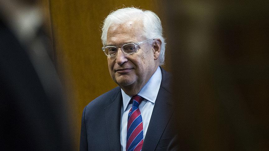 ABD’nin Tel Aviv Büyükelçisi Friedman: İsrail, ABD’siz barış görüşmelerine katılmaz