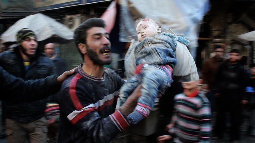 شبكة حقوقية: مقتل أكثر من 10 آلاف مدني بسوريا في 2017