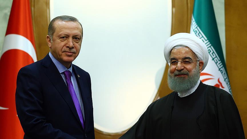 Turkish president stresses on peace, stability in Iran