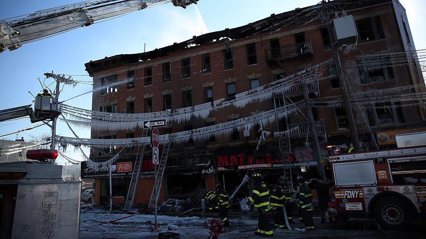 New York/Incendie: Le bilan s’alourdit à 24 blessés