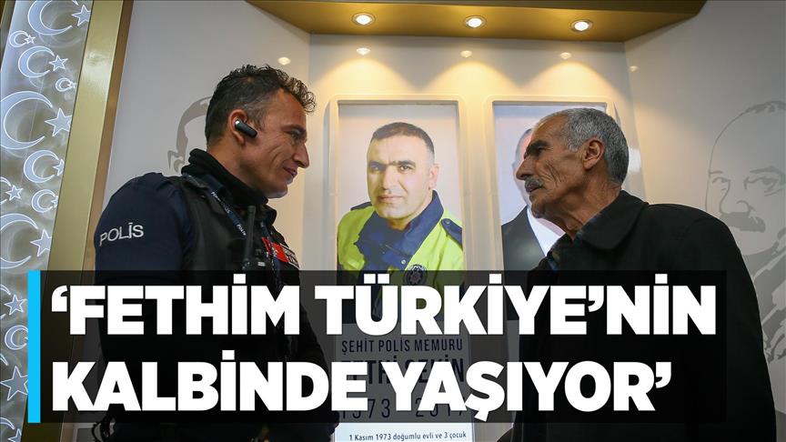 Şehit polis Fethi Sekin'in babası: Fethim Türkiye'nin kalbinde yaşıyor