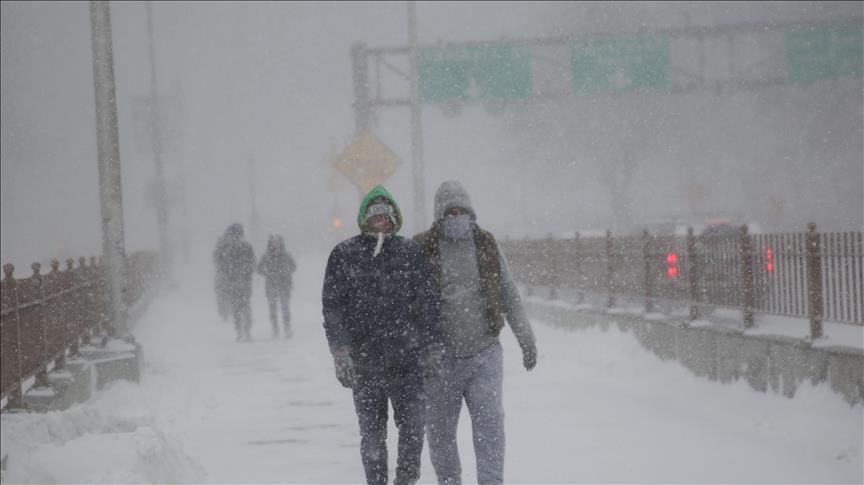 winter blizzard in us ile ilgili görsel sonucu