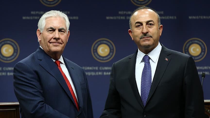 گفتگوی تلفنی وزرای امور خارجه ترکیه و آمریکا