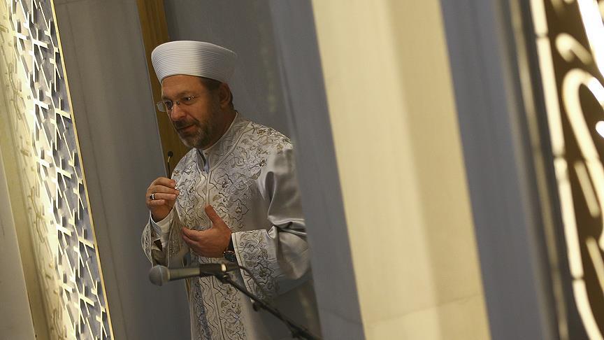 Diyanet İşleri Başkanı Erbaş: Aile olmak sevgi ve saygıyla hayatı paylaşmaktır