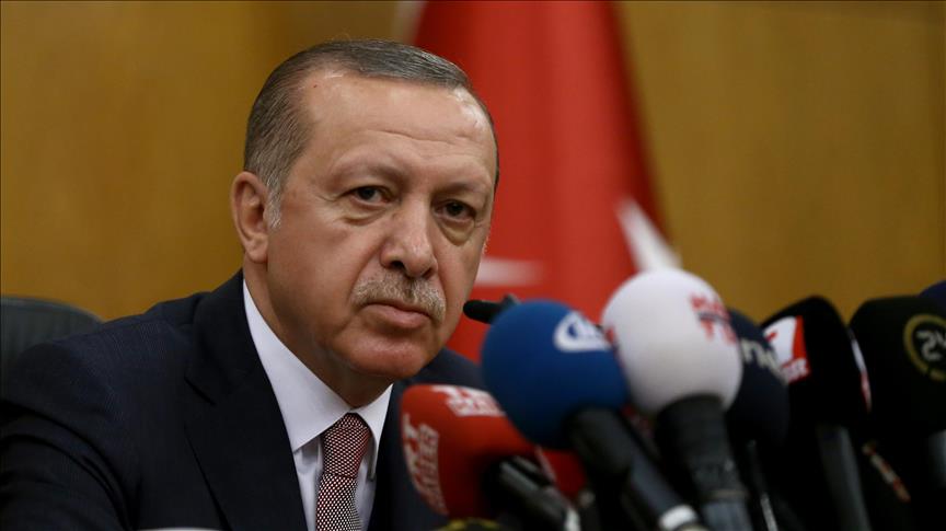 US should reconsider sense of justice, Erdogan says