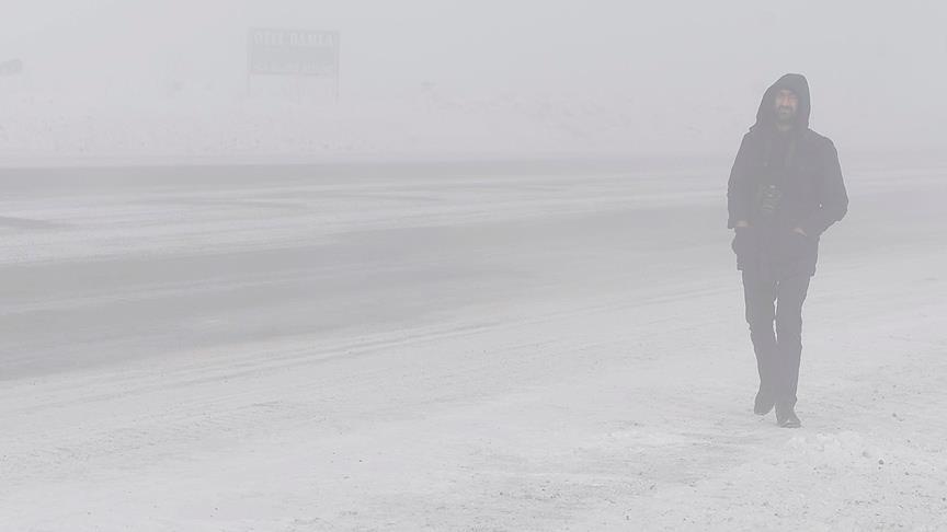 Ardahan'da hava sıcaklığı sıfırın altında 19 dereceyi gördü