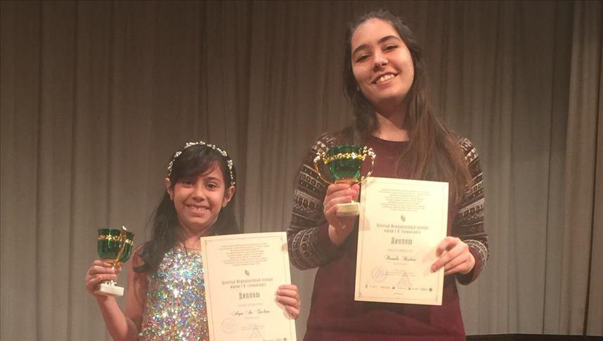 Turkish young pianists bag awards in Russia