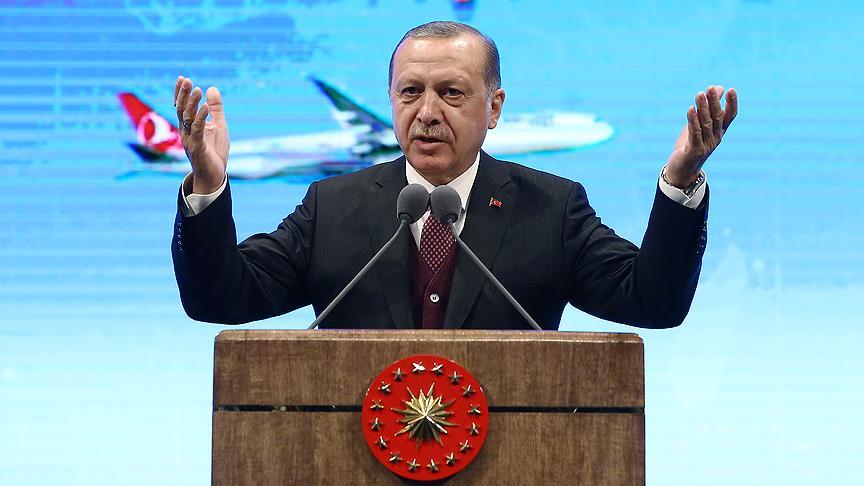 Cumhurbaşkanı Erdoğan: THY'yi dünyanın en büyük filosuna sahip şirket haline getireceğiz