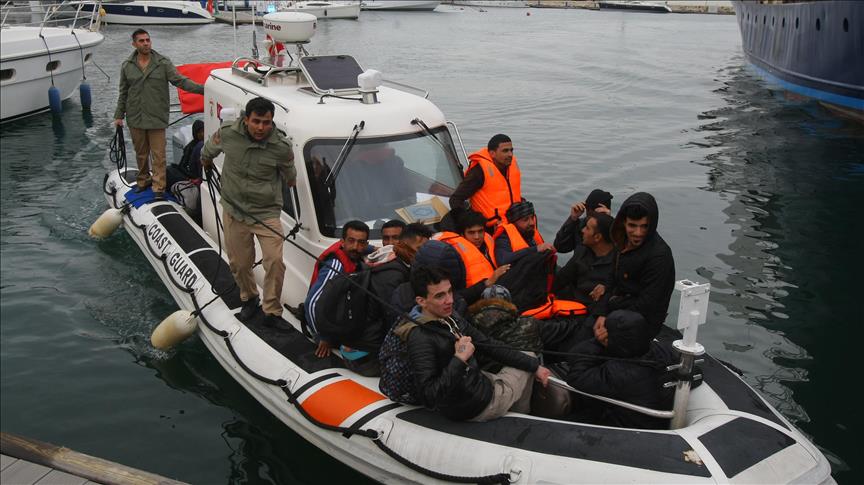 Over 125 undocumented migrants held in west Turkey 