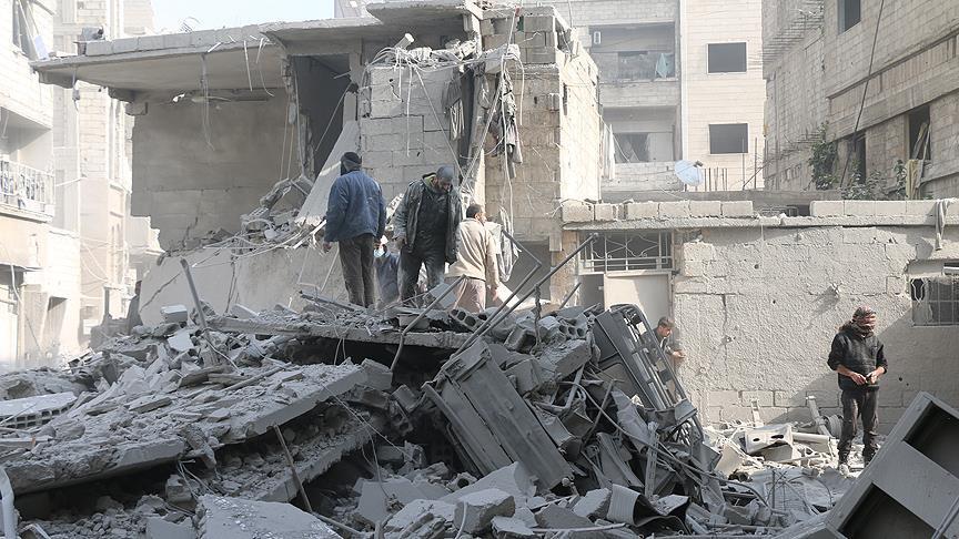 В пригороде Дамаска за 10 дней погибли 85 человек 