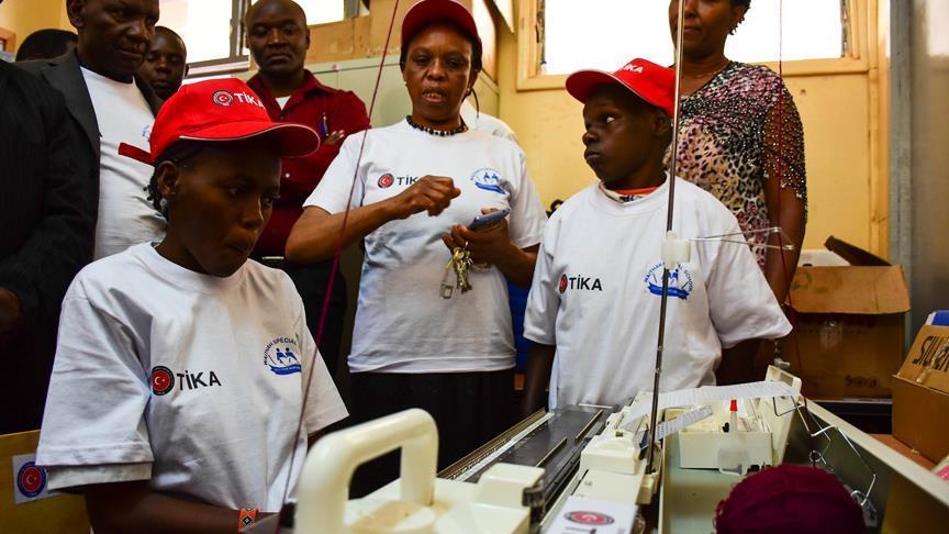 Turkey sends aid to Kenyan children with special needs