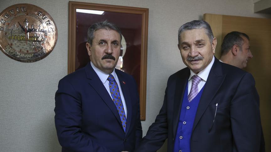 Öz Orman-İş'ten BBP'ye geçmiş olsun ziyareti
