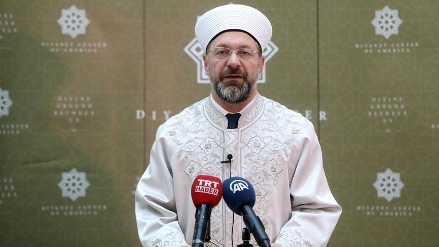 رئيس الشؤون الدينية التركي يحذر مسلمي أمريكا من تنظيم "غولن"