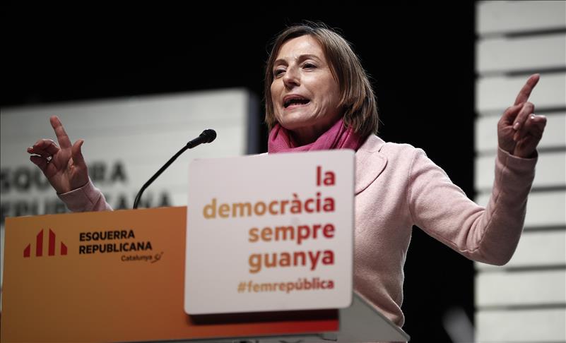 Carme Forcadell renuncia a liderar el próximo Parlamento catalán