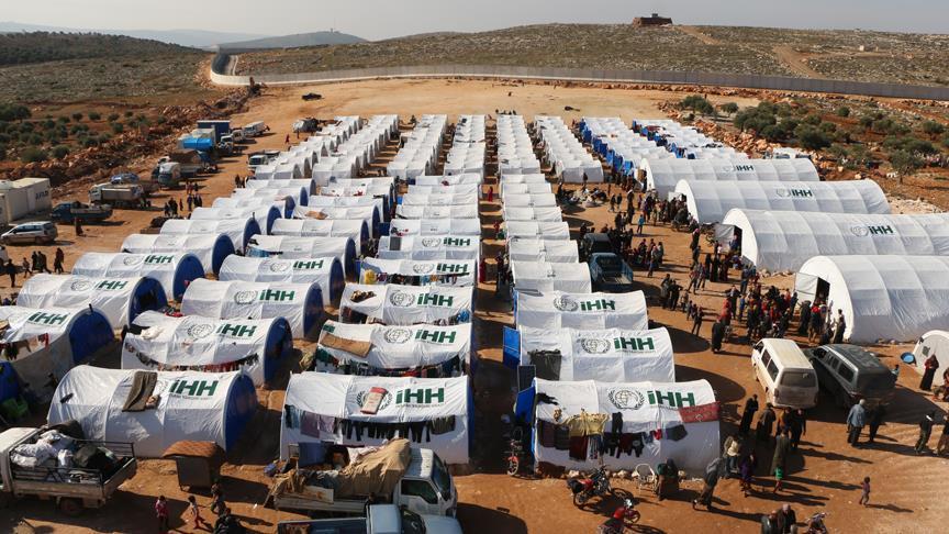 Турция создала лагерь для беженцев на севере Сирии 