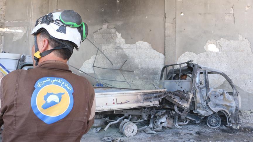 Casques blancs : Le Régime syrien cible Douma par du chlore gazeux