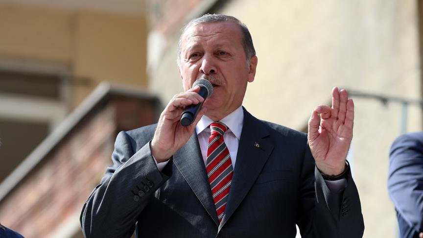 Cumhurbaşkanı Erdoğan: Bugüne kadar hiçbir gücün önünde eğilmedik