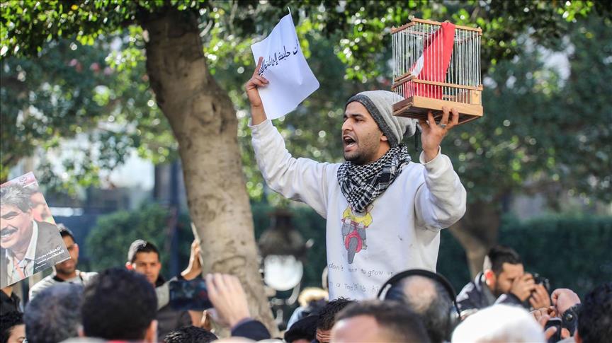 Tunisie : Célébration du 7ème anniversaire de la "Révolution du jasmin"