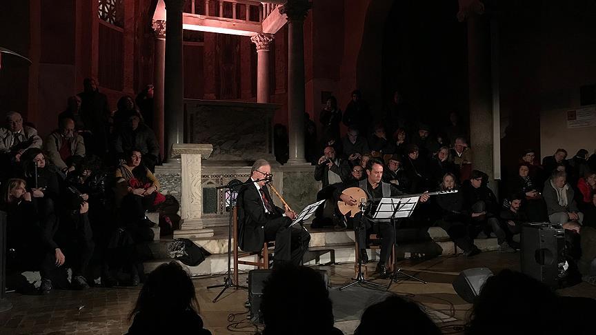 Roma'da klasik Türk müziği konseri yapıldı