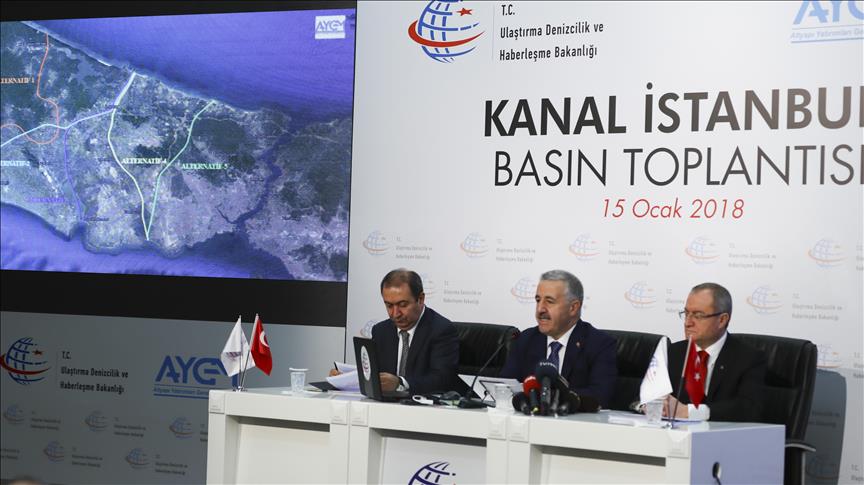 Turkey unveils Canal Istanbul Project route