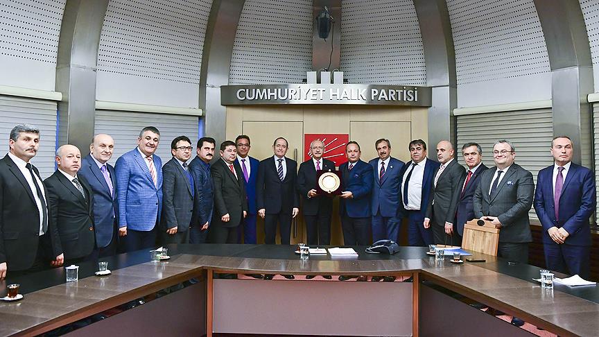 Kılıçdaroğlu SAMKON yönetimini kabul etti