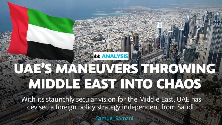 UAE’s maneuvers throwing Middle East into chaos