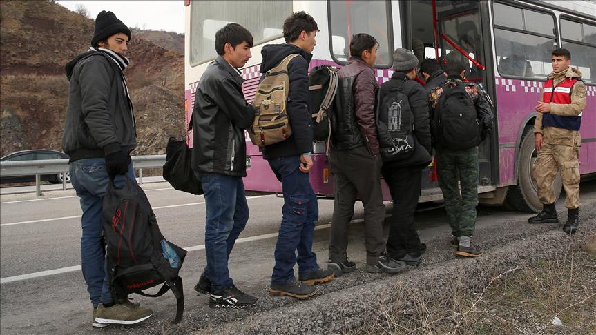 Over 50 undocumented migrants held in Turkey