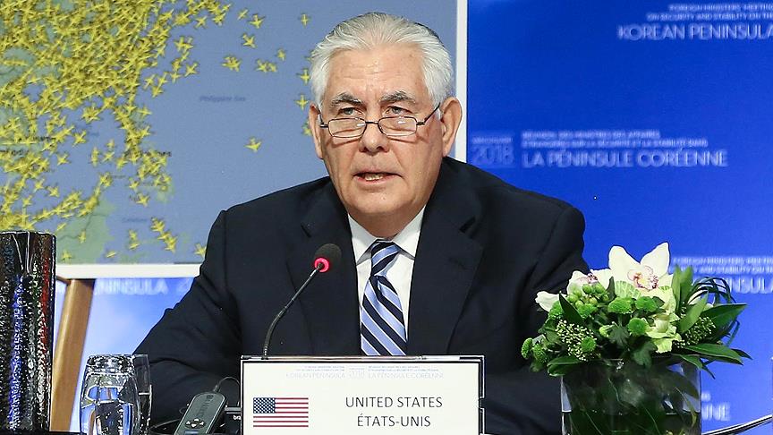 ABD Dışişleri Bakanı Tillerson: Kuzey Kore'nin nükleer güç olduğu bir dünya kabul edilemez
