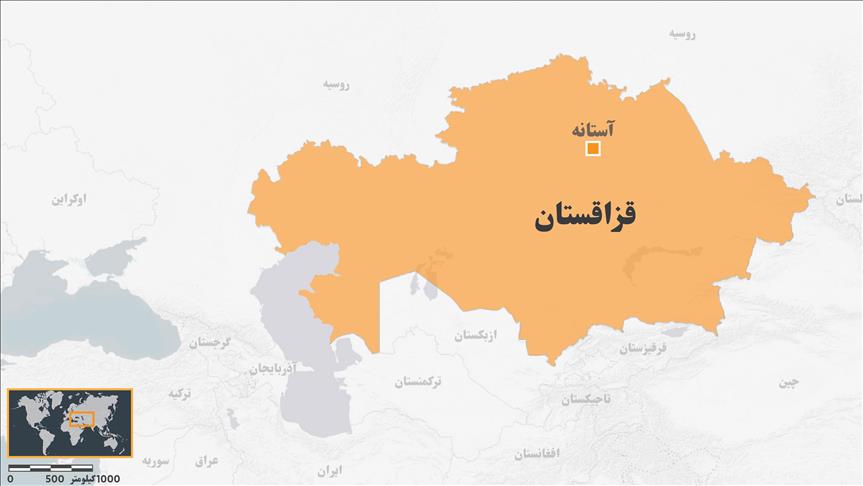 جان باختن 52 نفر بر اثر آتش گرفتن اتوبوس در قزاقستان