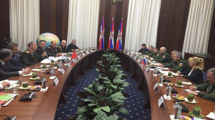 Russian, Turkish military officials meet in Moscow