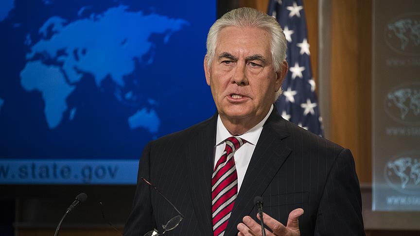 Tillerson'dan Kuzey Kore'ye yönelik yaptırımlarla ilgili açıklama