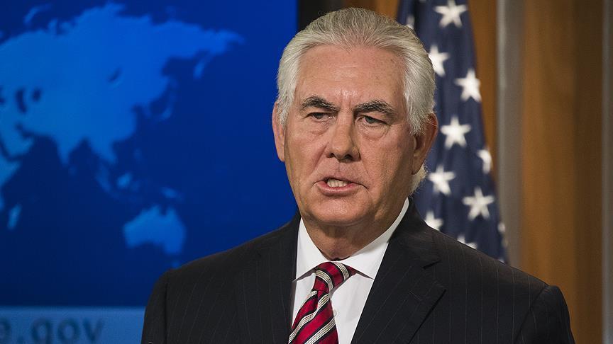 US will consider Turkey’s concerns about PKK: Tillerson